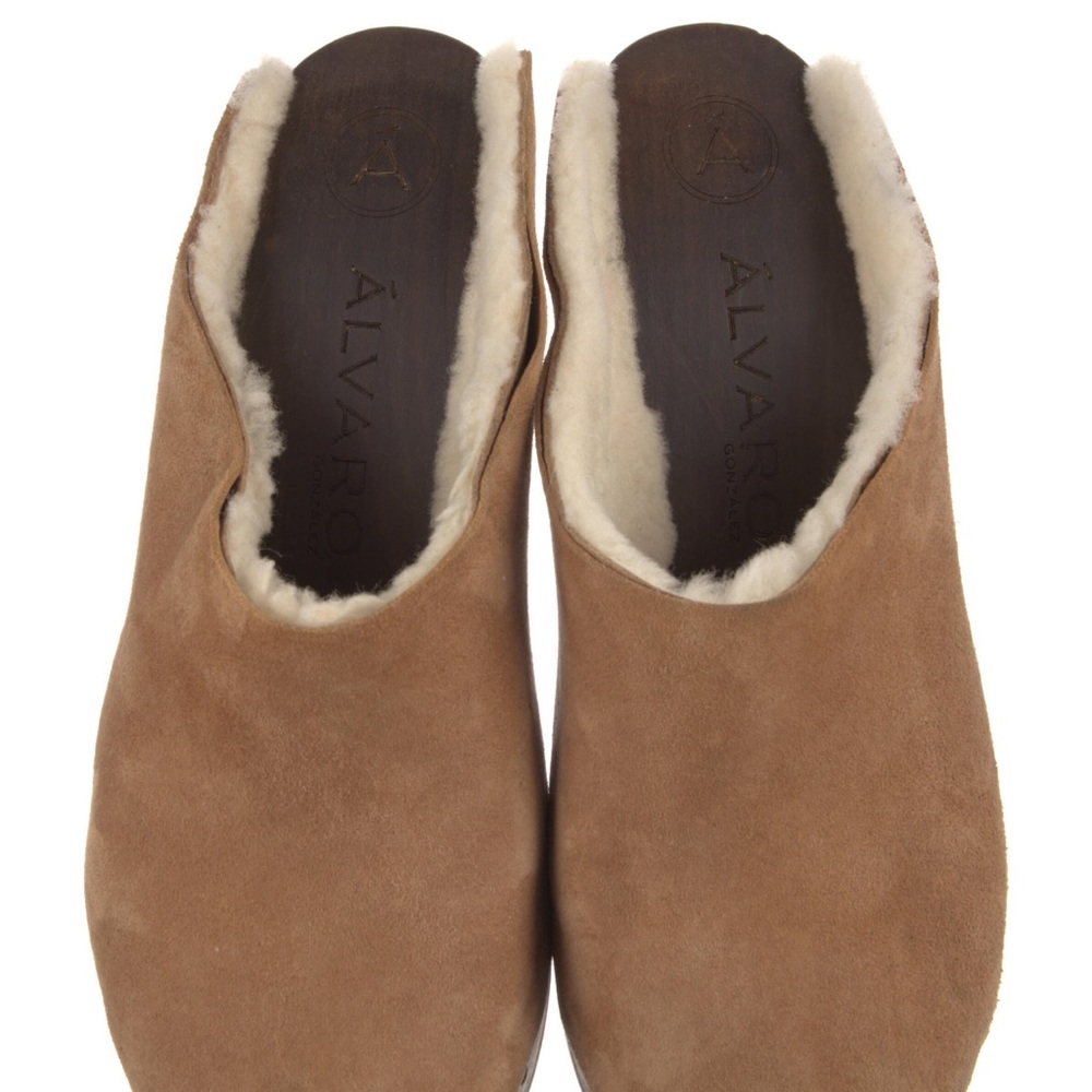 Suede Clogs - image 3